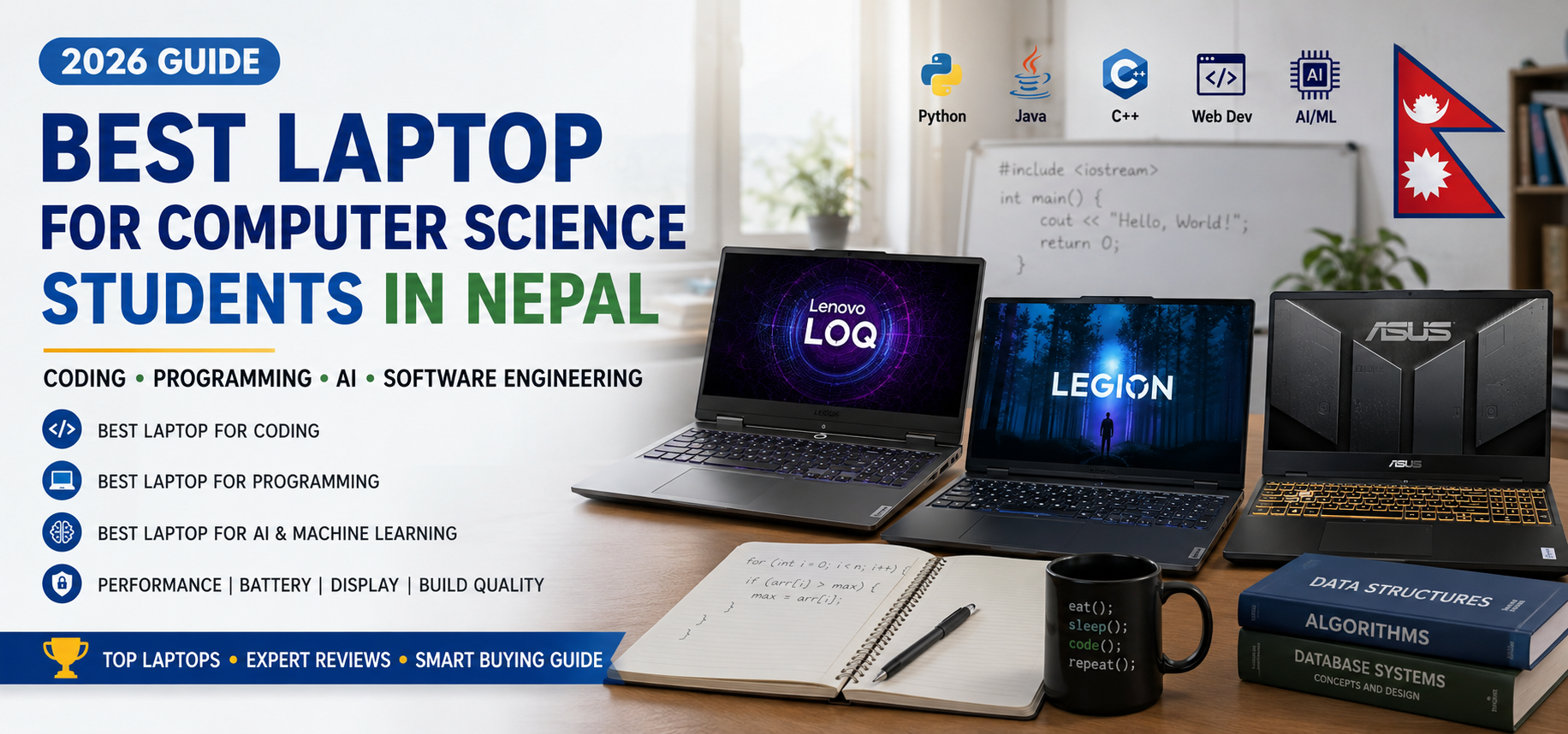 Best Laptop for Computer Science Students in Nepal (2026) | Best Laptop ...